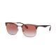 Ray Ban 0RB3538 9074V0 53 COPPER ON TOP HAVANA GRADIENT RED MIRROR RED Metal Unisex
